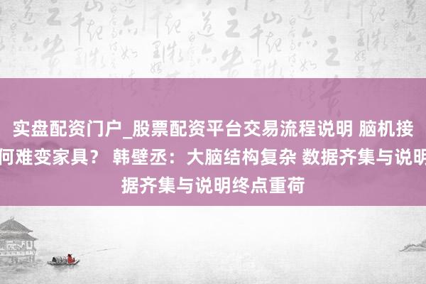 实盘配资门户_股票配资平台交易流程说明 脑机接口期间为何难变家具？ 韩壁丞：大脑结构复杂 数据齐集与说明终点重荷